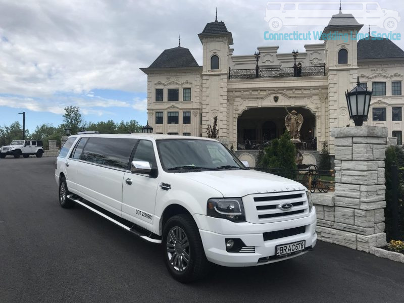 Ford Expedition White Limo